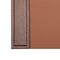 Dacasso Brown Crocodile Embossed 25.5" x 17.25" Side-Rail Desk Pad PR-2002 - alternate 4